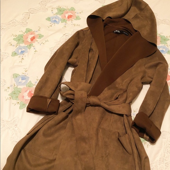 ZARA Spring jacket with hoody - Picture 1 of 5